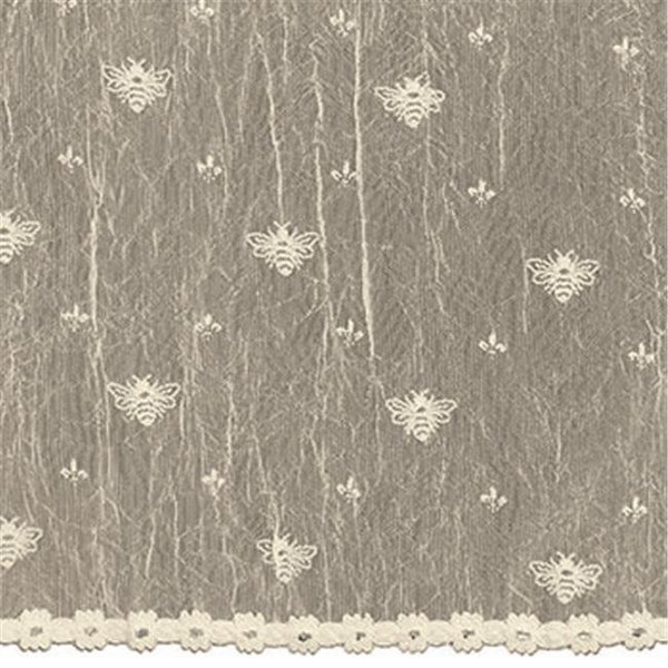 Heritage Lace Heritage Lace 7165E-4563HT Bee 45 x 63 in. Panel; Ecru 7165E-4563HT